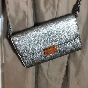 New Day Cross Body Wallet. Grey